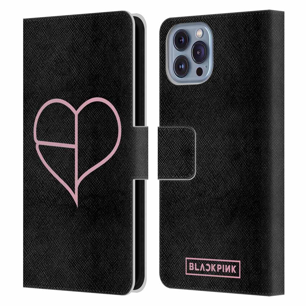 BLACKPINK ブラックピンク (2026年 1月 来日 ) - The Album / Heart レザー手帳型 / Apple iPhoneケース - PGS